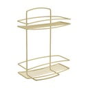 Iš plieno vonios lentyna auksinės spalvos Onda – Metaltex