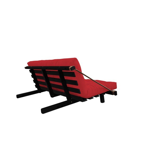 Kintama sofa "Karup Jump" juoda/raudona-image-4