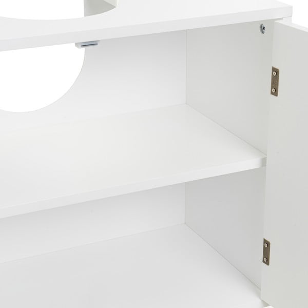 Spintelė po kriaukle baltos spalvos 60x60 cm – Casa Selección-image-4