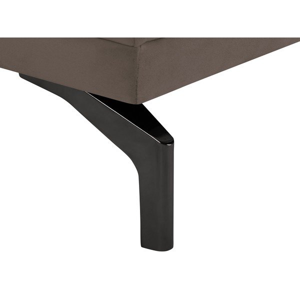 Rudos spalvos sofa su juodos spalvos atramomis kojoms "Windsor & Co Sofos Jupiter-image-4