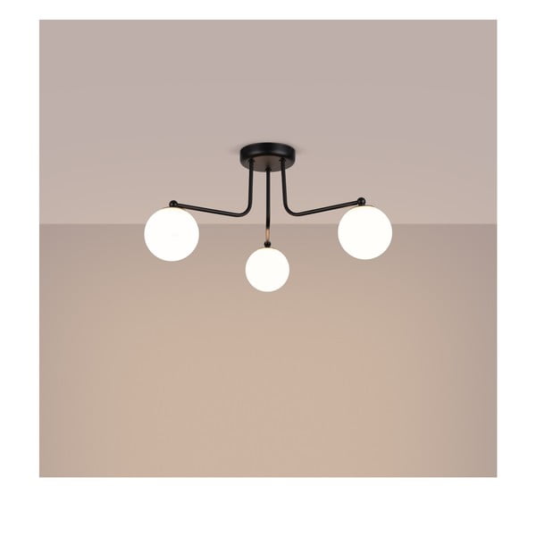 Lubinis šviestuvas juodos ir baltos spalvos Beam – Sollux-image-1