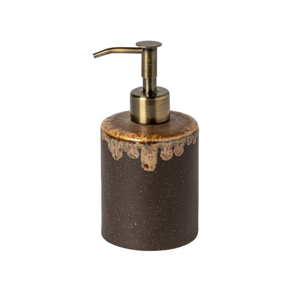 Rudos spalvos iš molio muilo dozatorius Poterie Bath – Casafina