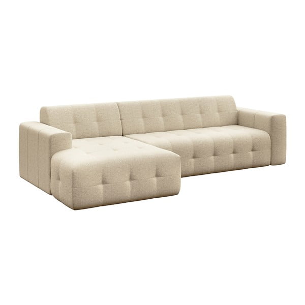 Smėlio spalvos kampinė sofa (su kairiuoju kampu/su gultu) Tuil – Rodier-image-2