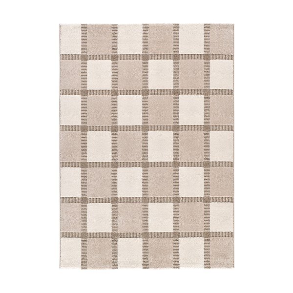 Smėlio spalvos/kreminės spalvos kilimas 120x170 cm Candela – Universal