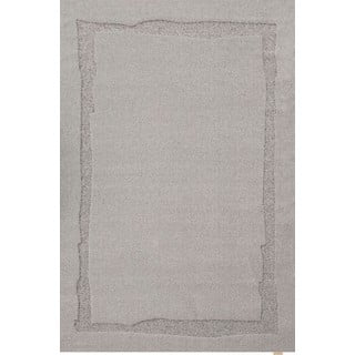 Iš vilnos kilimas pilkos spalvos 200x300 cm Morphic Rocca – Agnella