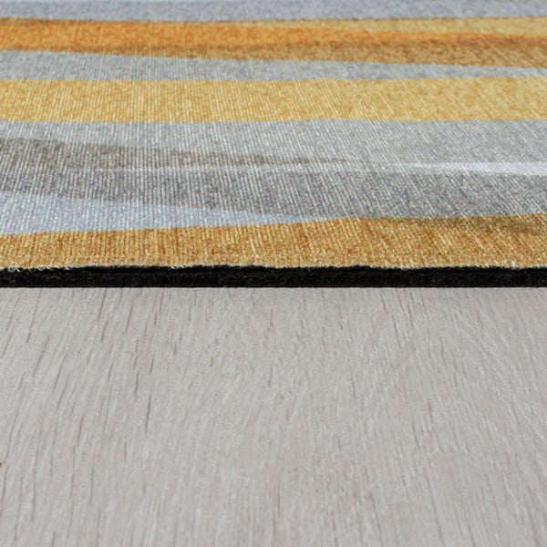 Oranžinės ir pilkos spalvos dvisluoksnis kilimas Flair Rugs MATCH Isabella, 170 x 240 cm-image-4