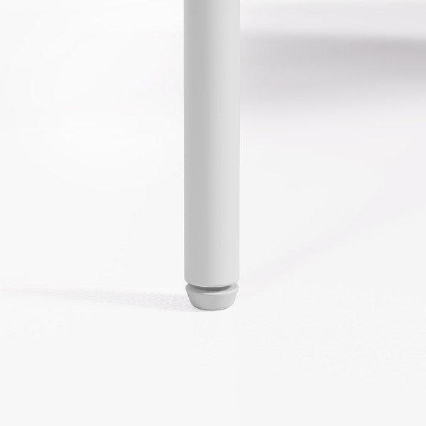 Balta TV spintelė iš uosio medienos Kave Home Marielle, plotis 187 cm-image-1