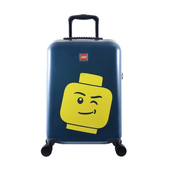 Mėlyna LEGO® bagažo minifigūrėlės galva 20"