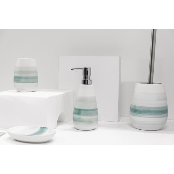 Baltas keraminis indas dantų šepetėliams Burgio - Wenko-image-1