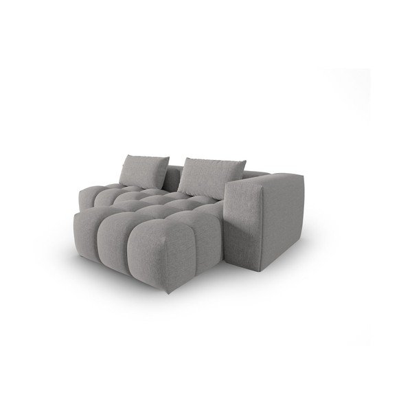 Pilkos spalvos kampinė sofa (su dešiniuoju kampu/su gultu) Verona – Cosmopolitan Design-image-2