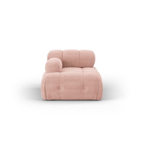 Modulinė sofa šviesiai rožinės spalvos Ferento – Cosmopolitan Design