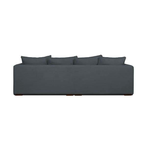 Sofa iš kordinio velveto pilkos spalvos 266 cm Comfy – Scandic-image-3