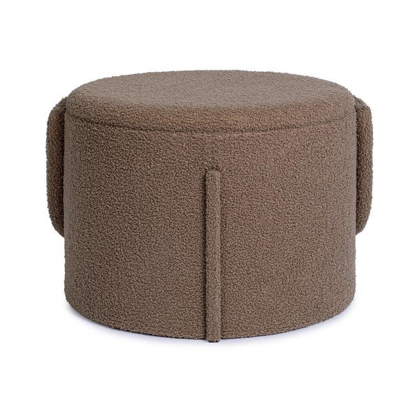 Taupe spalvos pufas iš boucle Anthea – Yes Everyday-image-4