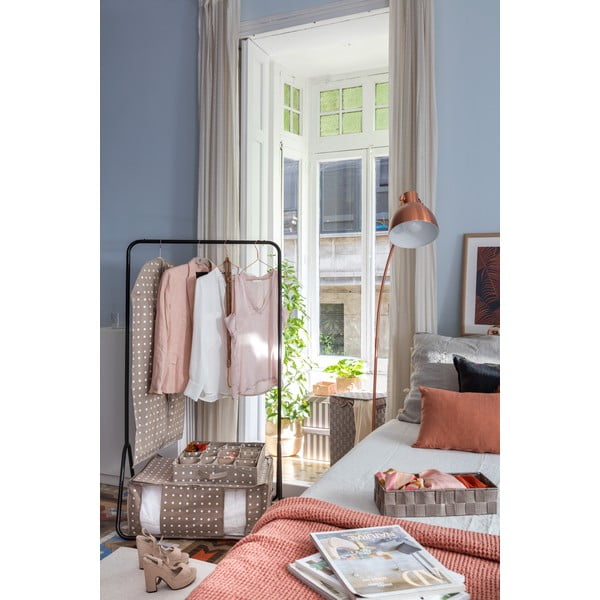 Smėlio spalvos stalčių organizavimo dėklas su 16 skyrių Compactor Dots-image-4