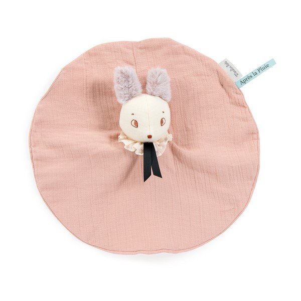 Rožinis miegamojo kilimėlis Mouse Brume - Moulin Roty-image-1
