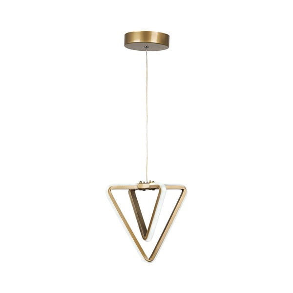 Bronzinės spalvos iš metalo kabantis šviestuvas LED ø 20 cm Baris – Squid Lighting