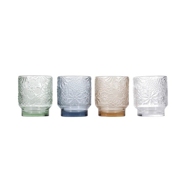 Stiklinės 4 vnt. 300 ml Flora – Salt&Pepper-image-3