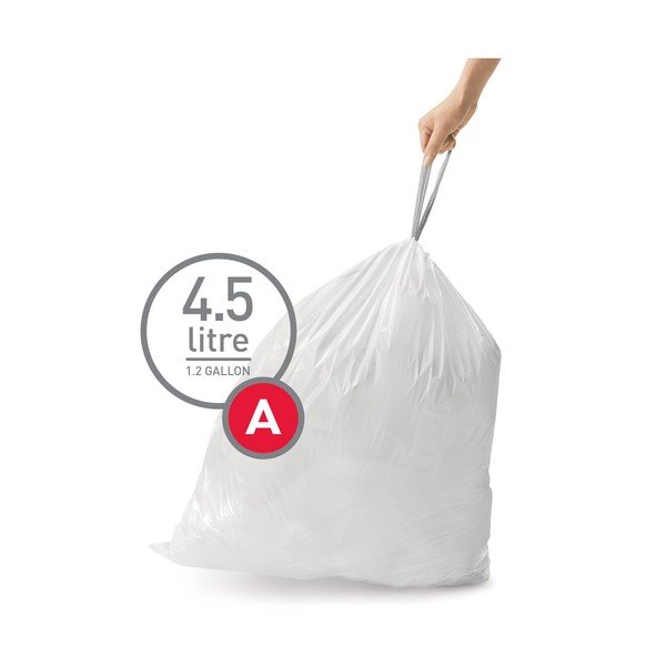 Ištraukiami šiukšlių maišai 30 vnt. 4,5 l A – simplehuman-image-4