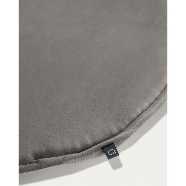 Iš velveto sėdynės pagalvėlė ø 35 cm Rimca – Kave Home-image-1