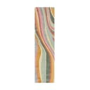 Rankų darbo iš vilnos kilimas 60x230 cm Abstract Flow – Flair Rugs