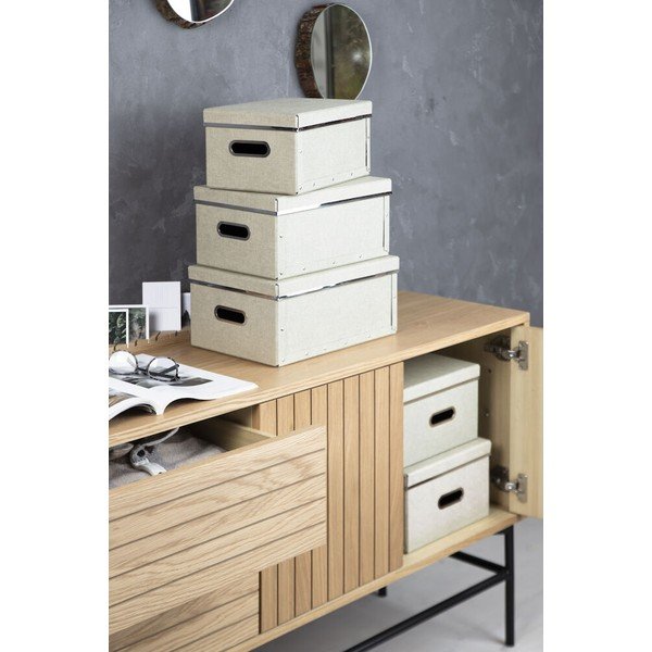 Daiktadėžės su dangčiu 5 vnt. Joachim – Bigso Box of Sweden-image-1