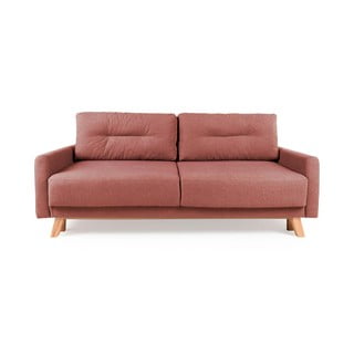 Rožinė sofa-lova Bonami Selection Pop