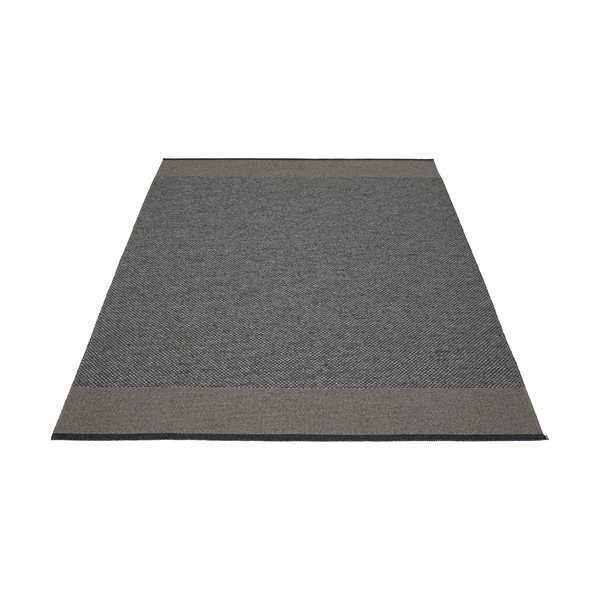 Antracito spalvos lauko ir vidaus kilimas 140x200 cm Edit Charcoal – Pappelina