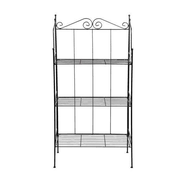3 aukštų juodo metalo lentyna Esschert Design-image-3