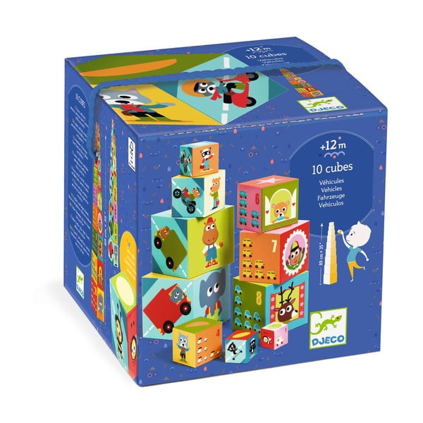 Dėžės bokštas Djeco transporto priemonės-image-2