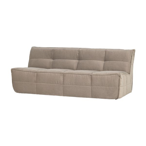 Taupe spalvos sofa iš velveto 204 cm Cluster – vtwonen-image-2