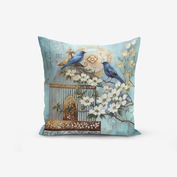 Pagalvės užvalkalas Minimalist Cushion Covers Blue Bird, 45 x 45 cm