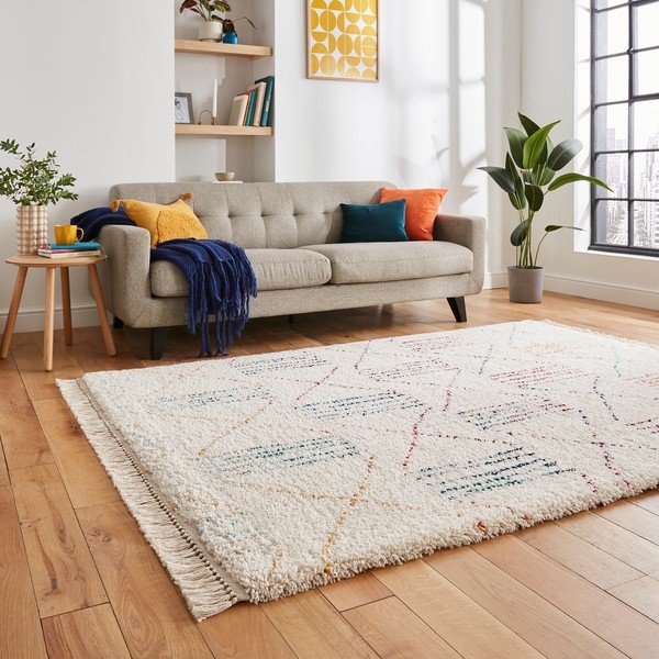 Smėlio spalvos kilimas 170x120 cm Boho - Think Rugs-image-2