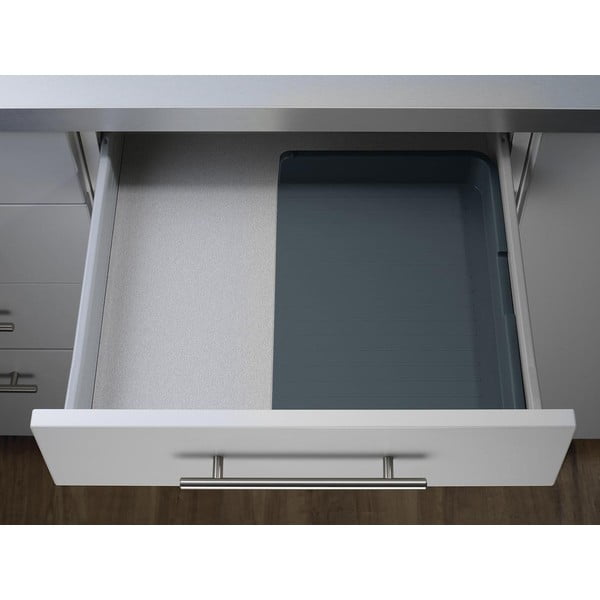 Pilkas reguliuojamo dydžio stalo įrankių dėklas Joseph Joseph DrawerStore-image-4