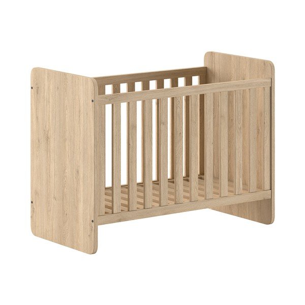 Natūralios spalvos vaikiška lovelė 60x120 cm Sam – Vipack