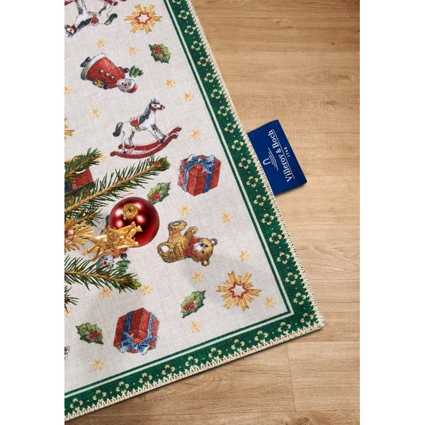 Kilimas žalios spalvos su Kalėdų motyvu 50x80 cm Green Christmas – Villeroy&Boch-image-2