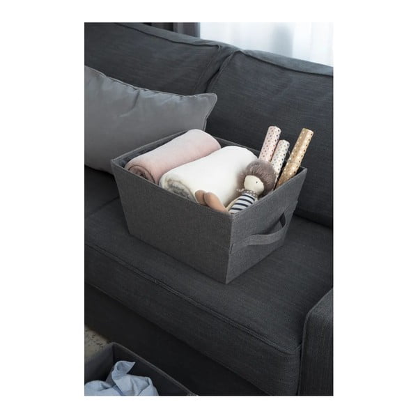 Iš tekstilės krepšys laikymui 34,5x45x25 cm Soft Storage – Bigso Box of Sweden-image-2