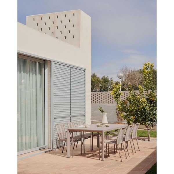 Sodo valgomojo stalas 100x220 cm Culip - Kave Home-image-1