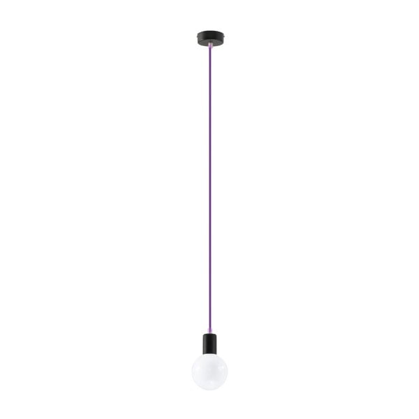 Violetinis pakabinamas šviestuvas Nice Lamps Bombilla