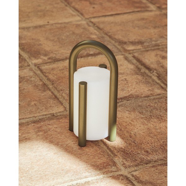 Nešiojamas lauko šviestuvas LED USB ø 14 cm Leros – Kave Home-image-2