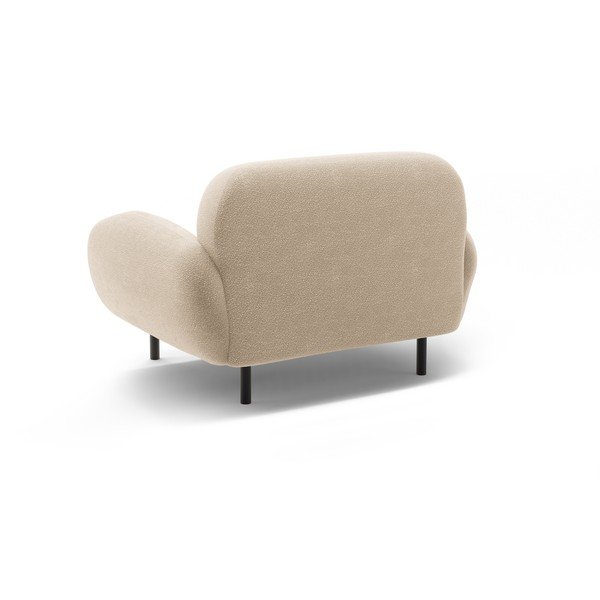 Smėlio spalvos iš boucle krėslas Poppy – Micadoni -image-2