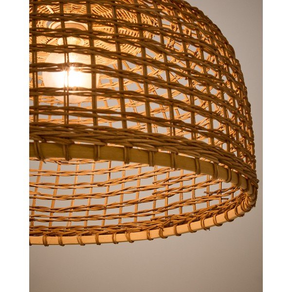 Natūralios spalvos šviestuvo gaubtas ø 52 cm Dakira – Kave Home-image-4