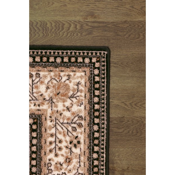 Kilimas iš vilnos šviesiai rudos spalvos 160x240 cm Charlotte – Agnella-image-3