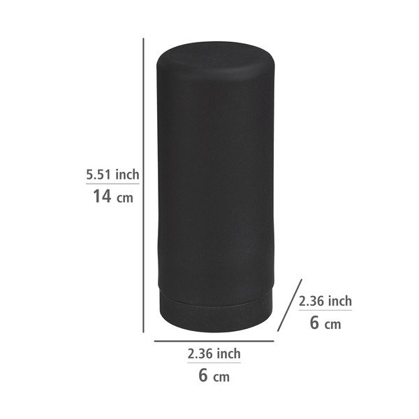 Juodas silikoninis muilo dozatorius Weko Easy Squeez-e-image-4