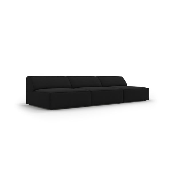 Juoda sofa 240 cm Jodie - Micadoni Home-image-3