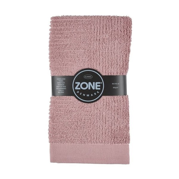 Rožinis rankšluostis Zone Classic, 50 x 100 cm