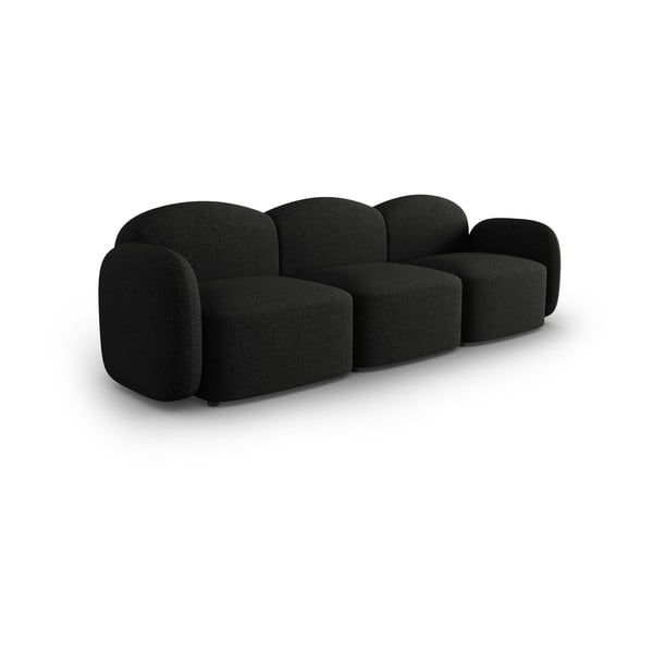 Sofa juodos spalvos 272 cm Blair – Micadoni Home-image-2