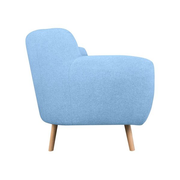 Šviesiai mėlyna dvivietė sofa "Kooko Home Pop-image-3