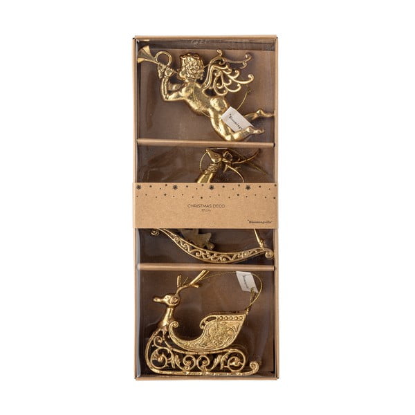 Eglutės papuošimai 3 vnt. 10 cm Anisa – Bloomingville-image-3