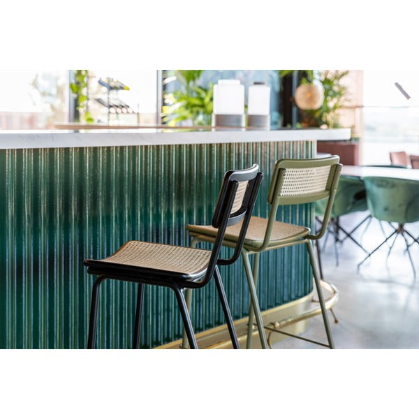 Juodos/natūralios spalvos baro kėdės (2 vnt.) 93,5 cm Jort - Zuiver-image-1