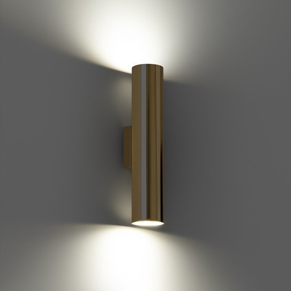 Auksinės spalvos iš metalo sieninė lempa ø 6 cm Castro – Sollux-image-3